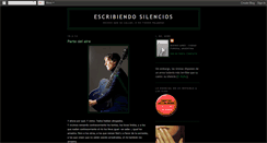 Desktop Screenshot of escribiendosilencios.blogspot.com