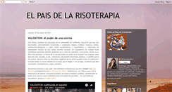 Desktop Screenshot of elpaisdelarisoterapia.blogspot.com