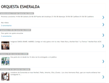 Tablet Screenshot of orquestaesmeralda.blogspot.com