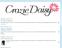 Tablet Screenshot of craziedaisysg.blogspot.com