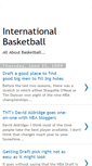 Mobile Screenshot of international-basketball.blogspot.com