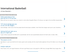 Tablet Screenshot of international-basketball.blogspot.com