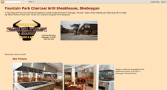 Desktop Screenshot of fountainparkcharcoalgrillsteakhouse.blogspot.com