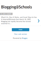 Mobile Screenshot of bloggingatschool.blogspot.com