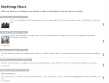 Tablet Screenshot of northropnews.blogspot.com