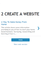 Mobile Screenshot of 2createaweb.blogspot.com