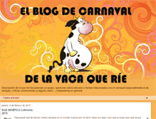 Tablet Screenshot of laopiniondelcarnaval.blogspot.com