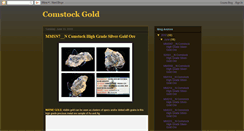 Desktop Screenshot of comstockgold.blogspot.com