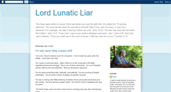 Desktop Screenshot of lordlunaticliar.blogspot.com