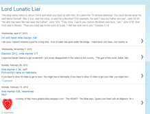 Tablet Screenshot of lordlunaticliar.blogspot.com