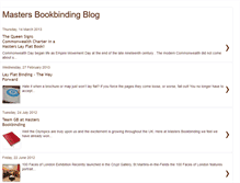 Tablet Screenshot of mastersbookbinding.blogspot.com