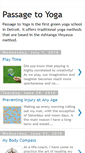 Mobile Screenshot of passagetoyoga.blogspot.com