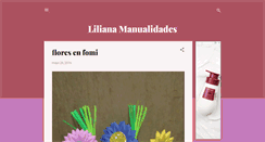 Desktop Screenshot of lilianamanualidades.blogspot.com