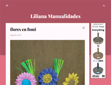 Tablet Screenshot of lilianamanualidades.blogspot.com