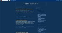 Desktop Screenshot of cindrainsurance.blogspot.com