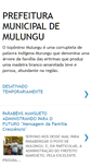 Mobile Screenshot of prefeituramulungu.blogspot.com