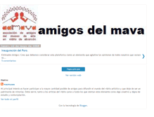 Tablet Screenshot of amigosmava.blogspot.com
