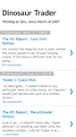 Mobile Screenshot of dinosaurtrader.blogspot.com