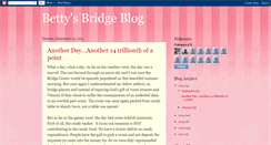 Desktop Screenshot of bettysbridgeblog.blogspot.com