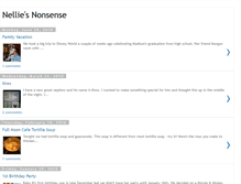 Tablet Screenshot of nelliesnonsense.blogspot.com