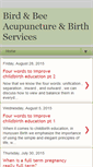 Mobile Screenshot of birdandbeeacupuncture.blogspot.com
