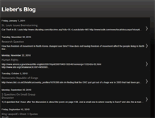 Tablet Screenshot of liebersblog.blogspot.com