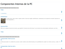 Tablet Screenshot of componentesinternosdelapc.blogspot.com