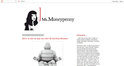 Desktop Screenshot of missmonypenny.blogspot.com