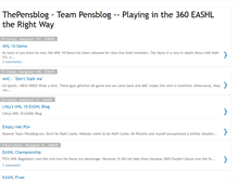 Tablet Screenshot of pensblogxbox.blogspot.com