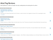 Tablet Screenshot of mindfogreviews.blogspot.com