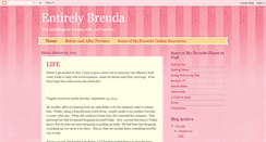 Desktop Screenshot of entirelybrenda.blogspot.com