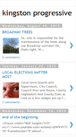 Mobile Screenshot of kingstonprogressive.blogspot.com
