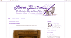 Desktop Screenshot of alene-art.blogspot.com