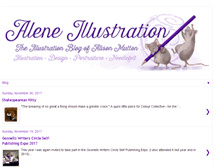 Tablet Screenshot of alene-art.blogspot.com