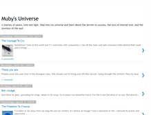 Tablet Screenshot of mubysuniverse.blogspot.com