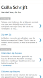 Mobile Screenshot of csillaschrijft.blogspot.com