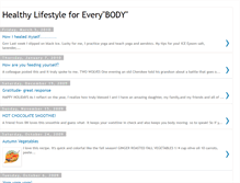 Tablet Screenshot of everybodyshealthylifestyle.blogspot.com