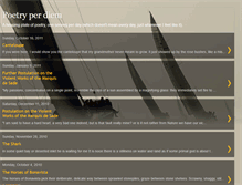 Tablet Screenshot of poetryperdiem.blogspot.com