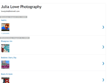 Tablet Screenshot of juliadarbylowe.blogspot.com