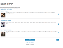 Tablet Screenshot of helenmirrenimages.blogspot.com