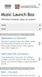 Mobile Screenshot of musiclaunchbox.blogspot.com