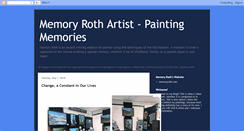 Desktop Screenshot of memoryroth.blogspot.com