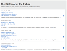 Tablet Screenshot of diplomatofthefuture.blogspot.com