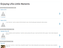 Tablet Screenshot of enjoyinglifeslittlemoments.blogspot.com