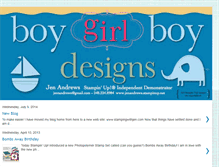 Tablet Screenshot of boygirlboydesigns.blogspot.com