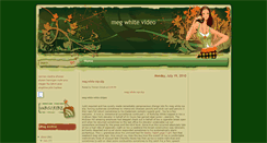 Desktop Screenshot of megwhitevideo.blogspot.com