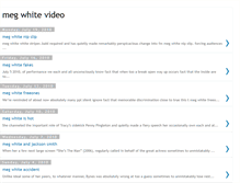 Tablet Screenshot of megwhitevideo.blogspot.com