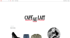 Desktop Screenshot of cafeaulait-tati.blogspot.com