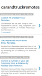 Mobile Screenshot of carandtruckremotes2003.blogspot.com