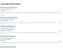 Tablet Screenshot of carandtruckremotes2003.blogspot.com